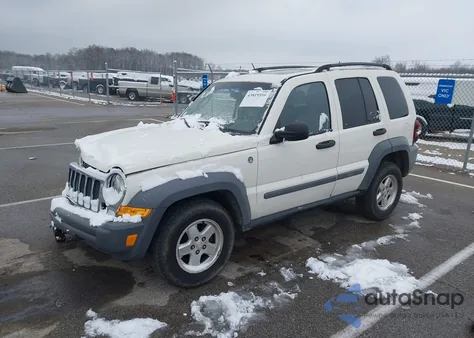 2006 Jeep Liberty Sport from USA, damaged, VIN 1J8GL48596W107740